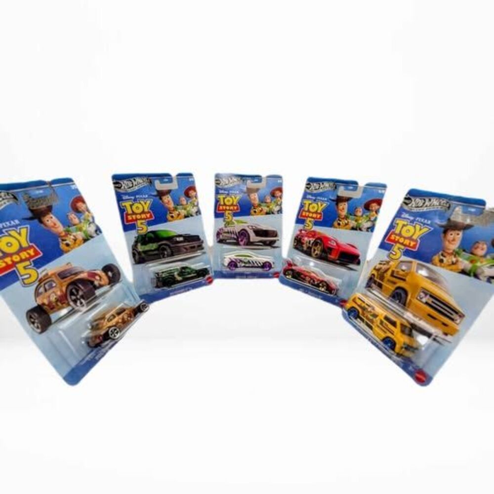 Hot Wheels Silver Series Disney Pixar Toy Story Set of 5